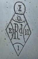 Thomas Bradbury & Sons silverplate mark, UK Patent Office registry mark 11 May 1866
