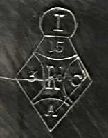 Thomas Bradbury & Sons silverplate mark, UK Patent Office registry mark 15 December 1870