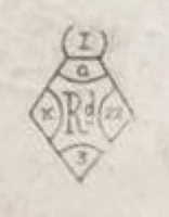 Thomas Bradbury & Sons silverplate mark, UK Patent Office registry mark 22 November 1853