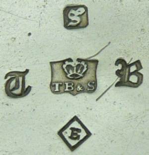 Thomas Bradbury & Sons, silver plate mark