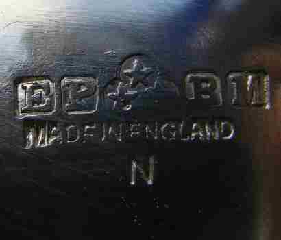 Barker Brothers: Britannia metal pitcher
