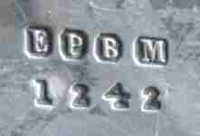 Generic mark on Britannia metal ware