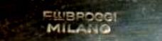 Fratelli Broggi, Milan, Italy, silver plate mark