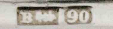 Bruckmann & Sohne, silverplate mark