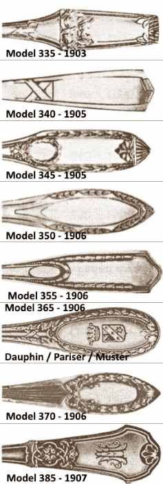 Bruckmann & Sohne flatware patterns