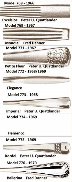 Bruckmann & Sohne flatware patterns