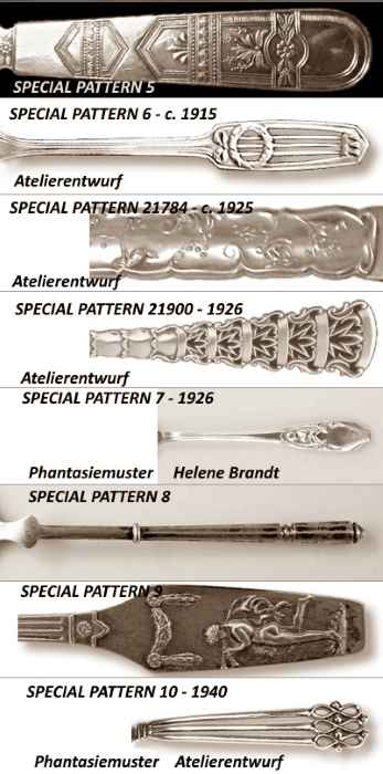 Bruckmann & Sohne flatware patterns