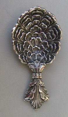 Gianmario Buccellati sterling silver tea caddy spoon