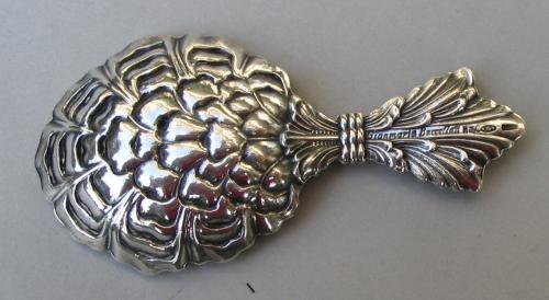 Gianmario Buccellati sterling silver tea caddy spoon