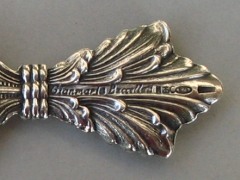 Gianmario Buccellati sterling silver tea caddy spoon