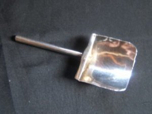 silver caddy spoon