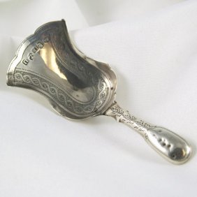 silver caddy spoon