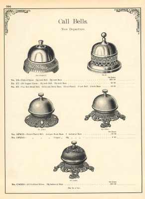 bells on an ancient catalog