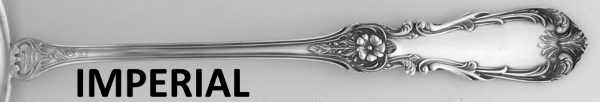 Camusso flatware pattern: Imperial