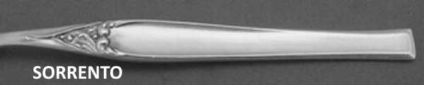 Camusso flatware pattern: Sorrento