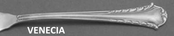 Camusso flatware pattern: Venecia