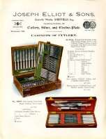 Joseph Elliot & Sons - Sheffield: advertisement
