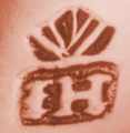 IH crowned mark, unidentified 18th c. Guernsey silversmith