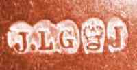 J.LG into three conjoine circlesmark, John Le Gallais