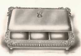 Old Sheffield Plate cheese toaster: Watson & Bradbury 1819