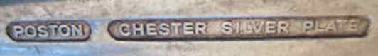 Chester trade name: A.E. Poston & Co Ltd - Birmingham