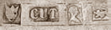 Chinese Export silver maker's mark: Cutshing