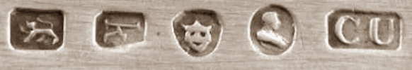 Chinese Export silver maker's mark: Cutshing
