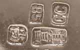 Chinese Export silver maker's mark: CC unidentified maker, Canton