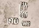 Chinese Export silver maker's mark: Woshing