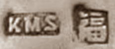 Chinese Export silver maker's mark: Kwong Man Shing