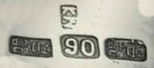 Chinese Export silver maker's mark: Kwan Wo