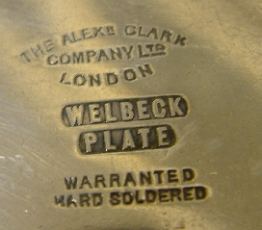 Alexander Clark silver plate mark