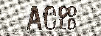 Alexander Clark & Co Ltd, Birmingham 1927 (mark entered 1912)