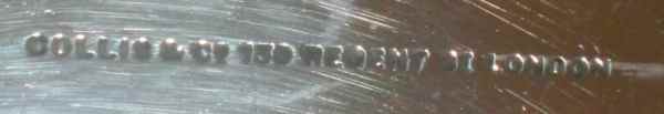 G.R. Collis & Co: silverplate mark