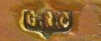 George Richmond Collis & Co, Birmingham Assay Office, mark entered 1841 George Richmond Collis & Co, Birmingham Assay Office, mark entered 1841