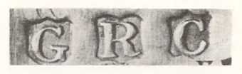 George Richmond Collis & Co, Birmingham Assay Office, mark entered 1836 George Richmond Collis & Co, Birmingham Assay Office, mark entered 1836