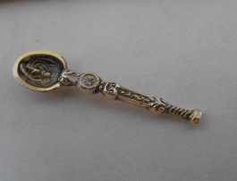 Silver coronation regalia