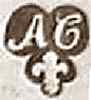Augustin Courtauld, mark entered 1739