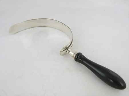 silver cream skimmer, Hamilton & Inches, Edinburgh 1910