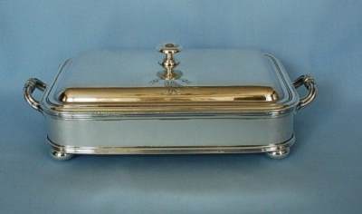 Old Sheffield Plate cheese toaster made by H: Wilkinson & Co