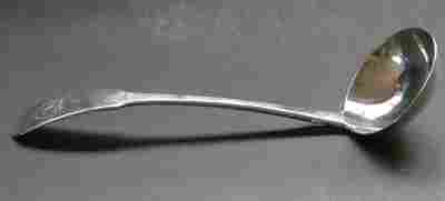 silver ladle bearing Durham crest