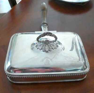 Old Sheffield Plate cheese toaster: maker Matthew Boulton