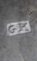 Old Sheffield Plate dish cover marked GK
