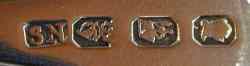 fork hallmarked Dublin, maker Samuel Neville