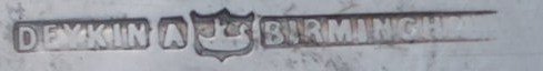 Deykin & Harrison, silver plate mark