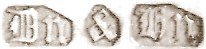 Deykin & Harrison, London mark entered 1897 Deykin & Harrison, London mark entered 1897