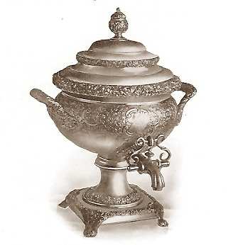 tea urn, c. 1825