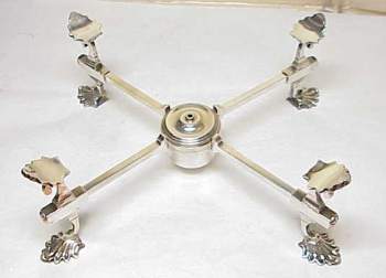 silver dish cross