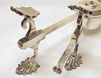 silver dish cross