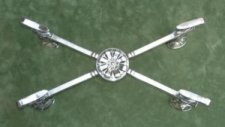 silver dish cross